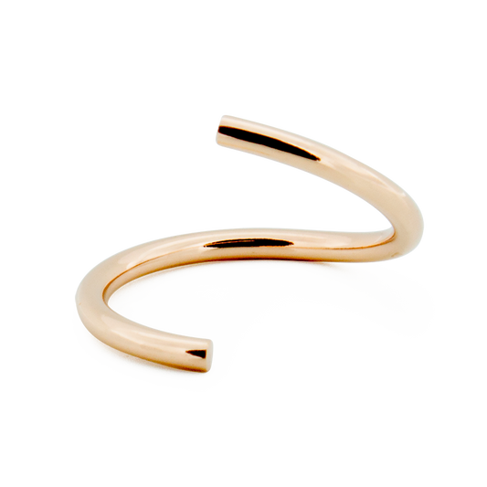 Yellow Gold Plain Seam Ring