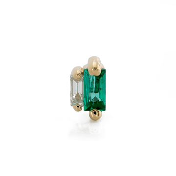 Stepping Baguettes - Emerald