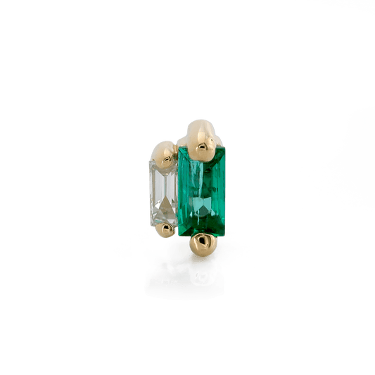 Stepping Baguettes - Emerald