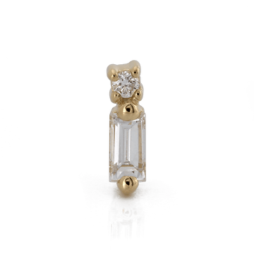 Shooting Baguette Gemstone - Diamond