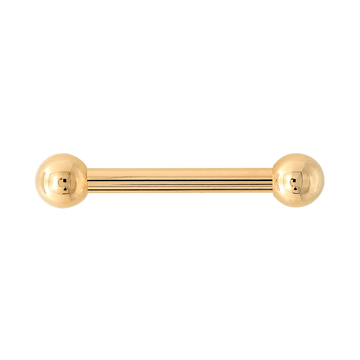 Gold Plain Straight Barbell